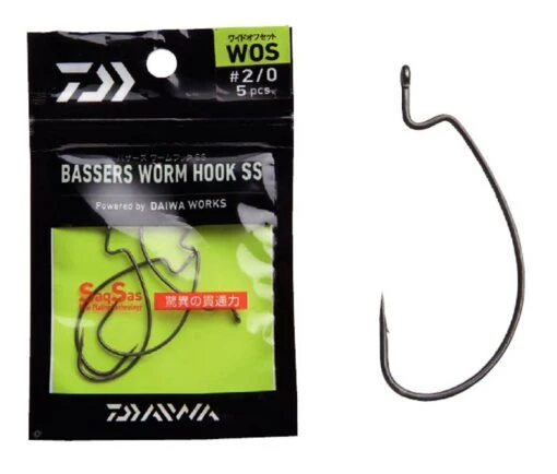 Daiwa Bassers Worm Hook Wos -Anglerparadies 196151r 1