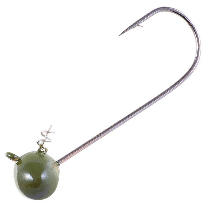 Owner Shaky Football Head Green Pumpkin 1 Owner Shaky Football Head Green Pumpkin