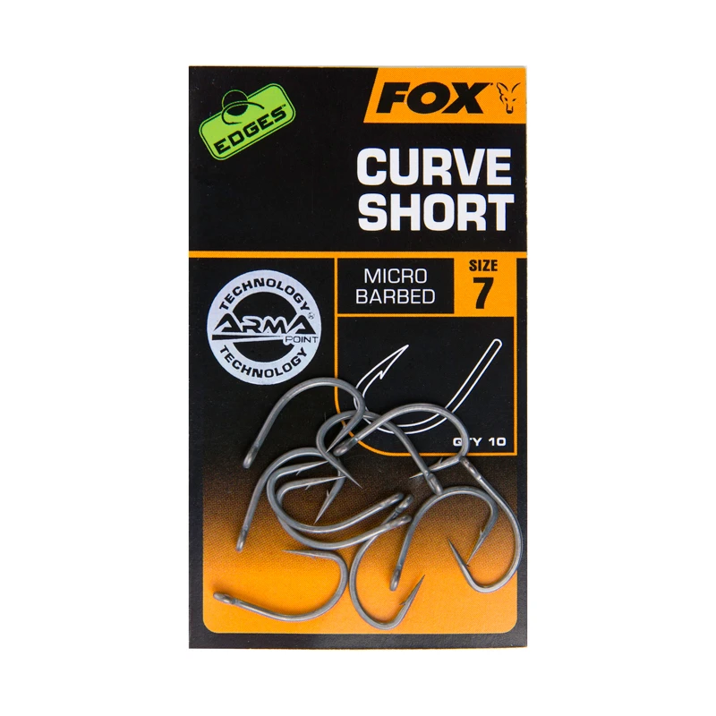 Fox Edges Armapoint Curve Short Shank 1 Fox Edges Armapoint Curve Short Shank