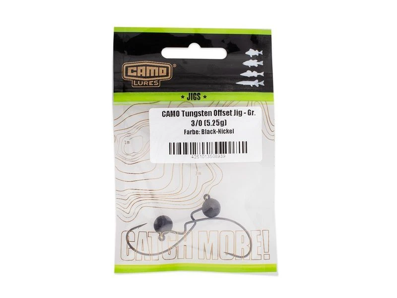Camo Tungsten Offset Jig 3 Camo Tungsten Offset Jig – Bild 3