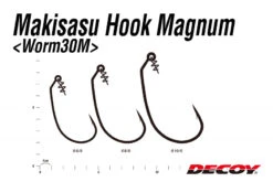 Decoy Worm30M Makisasu Hook Magnum 7 Decoy Worm30M Makisasu Hook Magnum -Anglerparadies D30M80r 4