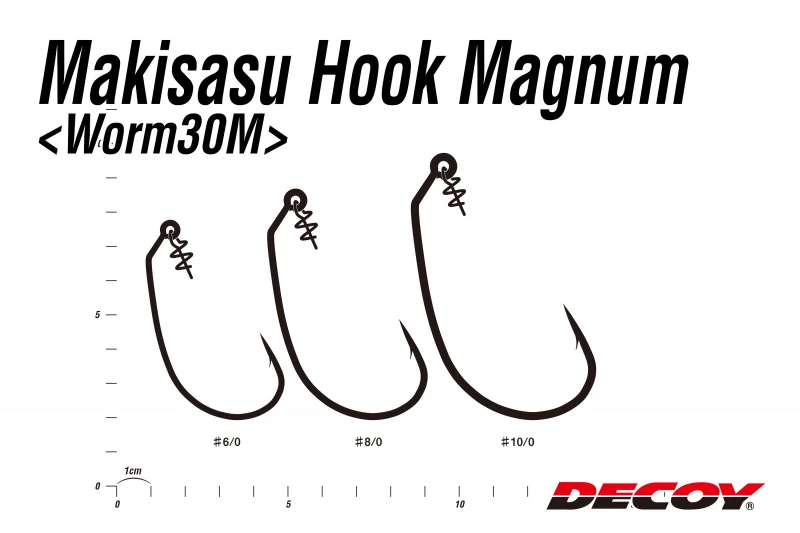 Decoy Worm30M Makisasu Hook Magnum 4 Decoy Worm30M Makisasu Hook Magnum – Bild 4
