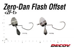 Decoy ZF-1S ZERO-DAN Flash Offset 9 Decoy ZF-1S ZERO-DAN Flash Offset -Anglerparadies DZF1S107r 5