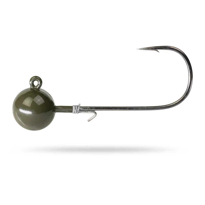 Söder Tackle Tungsten Football Jig Head Green 1 Söder Tackle Tungsten Football Jig Head Green